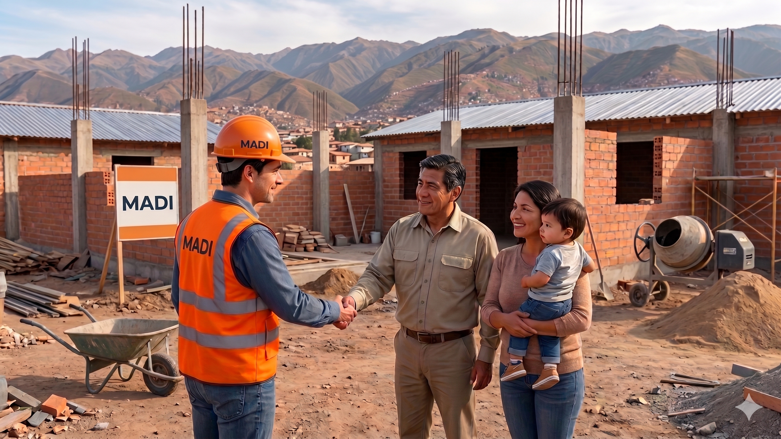 Equipo MADI en obra